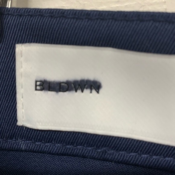 NWOT BLDWN | Cropped Wide Leg Nocturnal High Waisted Tuxedo Stripe Pants 27 - Picture 7 of 8